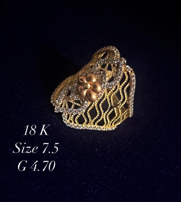 4,70g _size_7,5_ 18k _ring