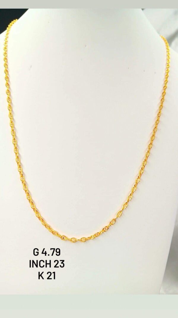 4,79g _21k_necklace_ 23inch