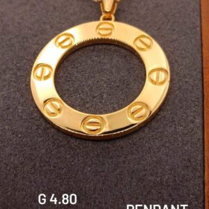 4,80g _21k_pendant_Cartier_