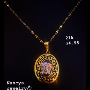 4,95g _Versace _pendant _21k