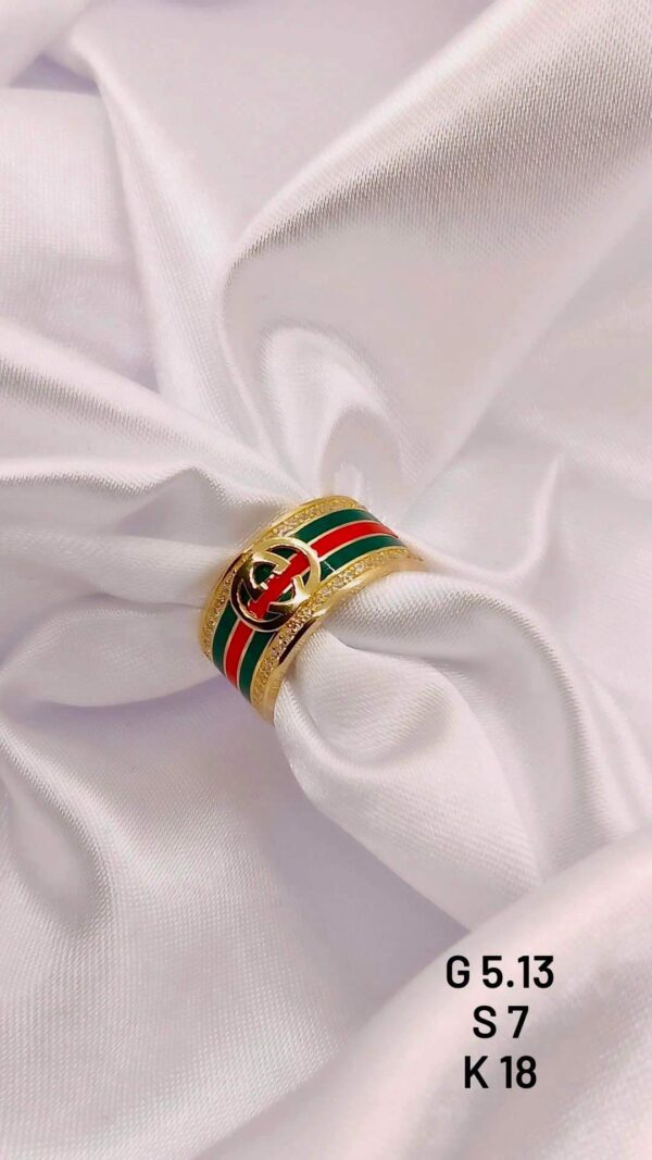 5.13g _18k ring_Gucci_size 7