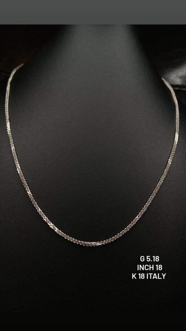 5.18g _18k_Italy_white_gold_18inch