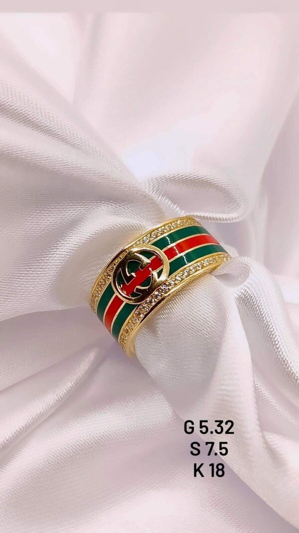 5.32g _18k_ring_Gucci_size 7.5