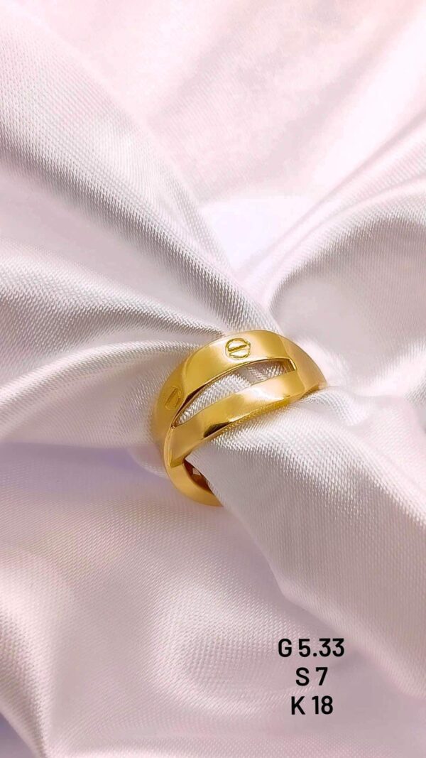 5.33g _18k_ring_Cartier_size 7