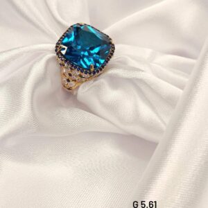 5.61g _21k_ring_big_ston_blue_size_7