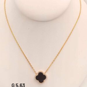 5.63g _21k_necklace_van_Cleef_black_ 16inch