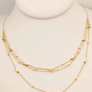 5,15g _18k_necklace_homos_3_layers_16inch