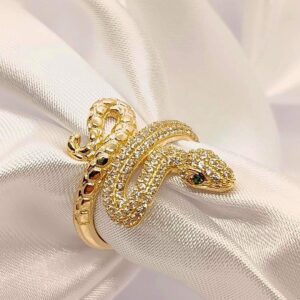 5g _18k_snake_ring _size 8