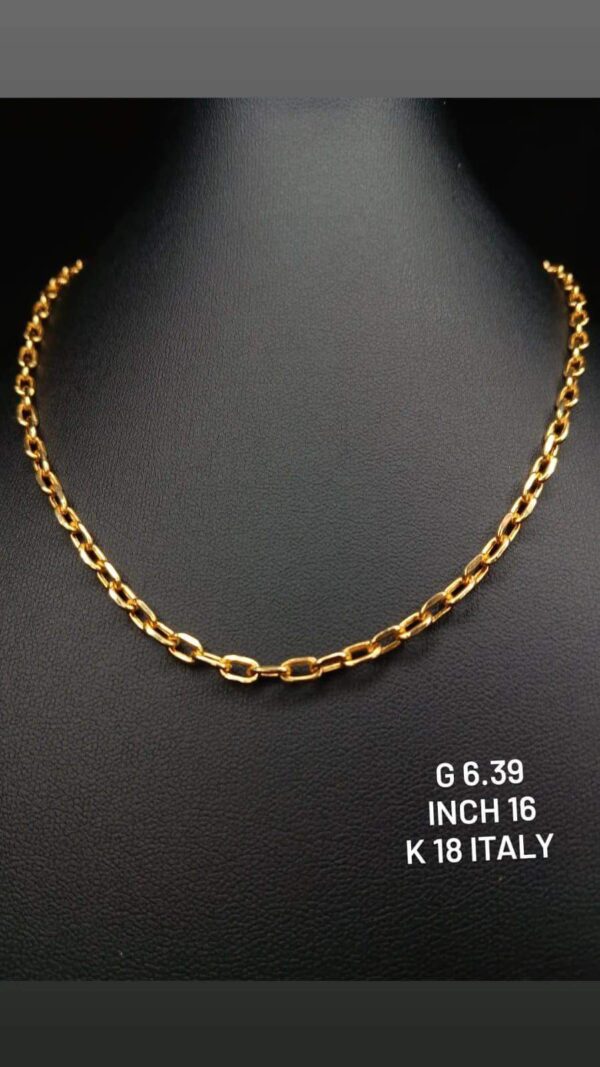 6.39g _16inch_ Unisex_chain_18k_Italy