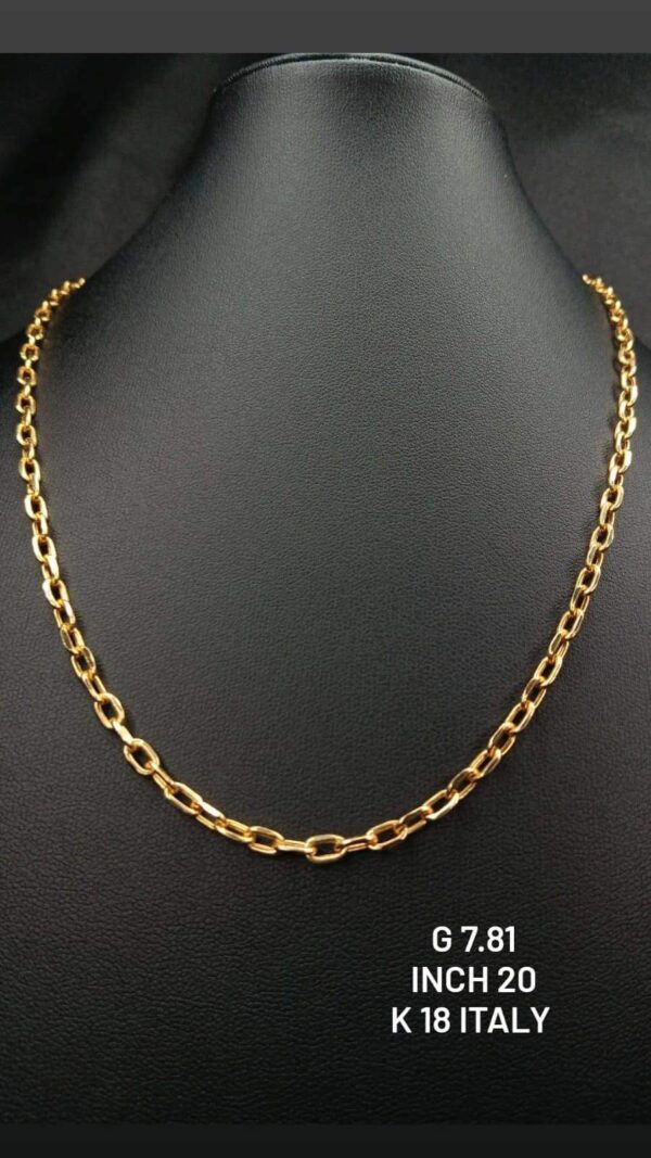 7.81g _20inch _unisex_chain_18k_Italy