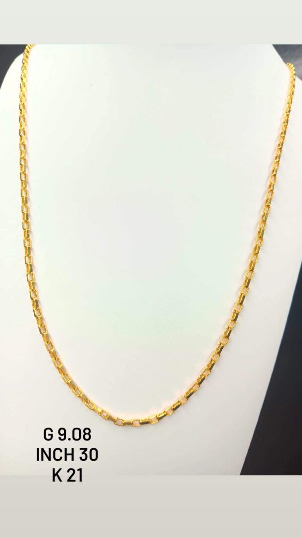 9,08g _21k_necklace_30inch