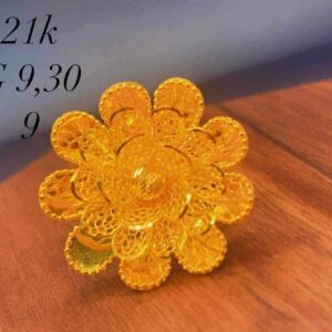 9,30g _21k ring_flower